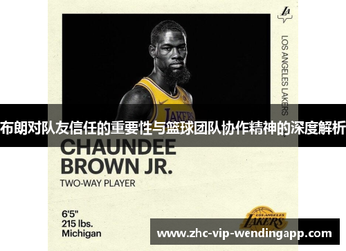 布朗对队友信任的重要性与篮球团队协作精神的深度解析